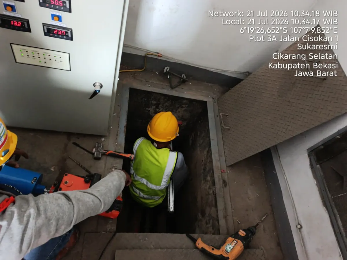 Galeri Pekerjaan Coring Dinding PT Haier Electrical Appliances Indonesia